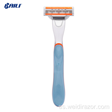 Maquinilla de afeitar para hombre de marca privada Guangzhou baili razor